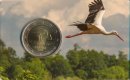 Lettland 2 Euro 2015 - Storch in CoinCard*