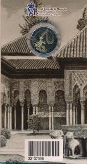 Spanien 2 Euro 2011 PP - Alhambra in Folder*