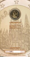 Spanien 2 Euro 2012 PP - Burgos in Folder*