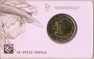Italien 2 Euro 2016 - Donatello in CoinCard*