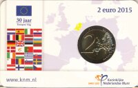 Niederlande 2 Euro 2015 - Europaflagge in CoinCard*