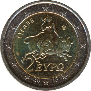 Griechenland 2 Euro 2013 - Europa auf Stier*