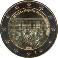 Malta 2 Euro 2012 - Mehrheitswahlrecht 1887 mit Mzz*