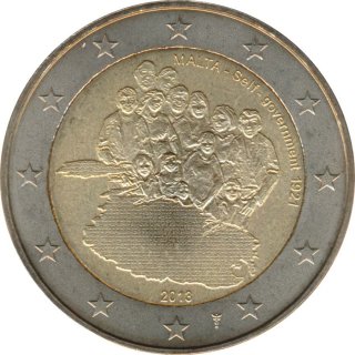 Malta 2 Euro 2013 - Selbstverwaltung mit Mzz*