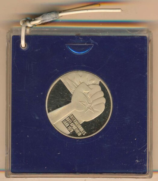 DDR 5 Mark 1978 A PP Anti-Apartheid-Jahr verblombt*