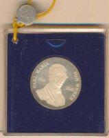 DDR 10 Mark 1976 PP Carl Maria von Weber Silber verblombt*