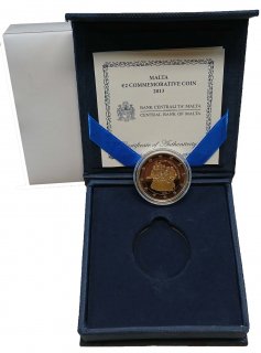 Malta 2 Euro 2013 - Selbstverwaltung ohne Mzz PP im Etui*