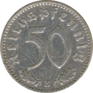 Deutsches Reich 50 Pfennig 1940 E Jaeger Nr 372*