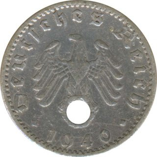 Deutsches Reich 50 Pfennig 1940 E Jaeger Nr 372*