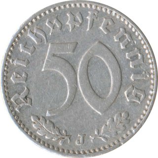 Deutsches Reich 50 Pfennig 1940 J Jaeger Nr 372*