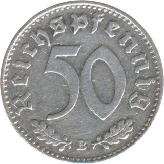 Deutsches Reich 50 Pfennig 1941 B Jaeger Nr 372*