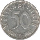 Deutsches Reich 50 Pfennig 1941 D Jaeger Nr 372*