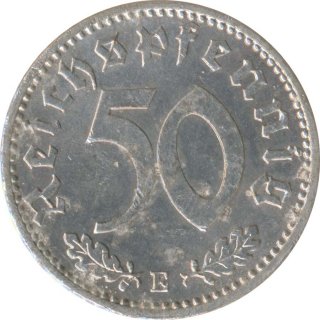 Deutsches Reich 50 Pfennig 1941 E Jaeger Nr 372*