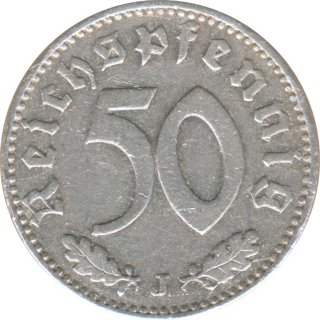 Deutsches Reich 50 Pfennig 1941 J Jaeger Nr 372*