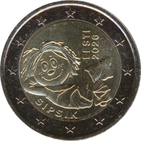 Estland 2 Euro 2026 - Sipsik