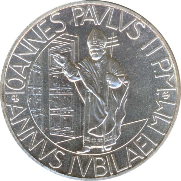 Vatikan 2000 Lire 2000 Heiliges Jahr Silber*
