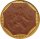 Sachsen 5 Mark 1921 aus  Meissener Steingut*