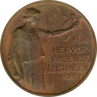 Medaille 1930 Verdand deutscher Brieftaubenz&uuml;chter Bronze
