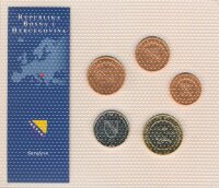 Bosnien-Herzegowina KMS 1998/2003 in Noppenfolie*