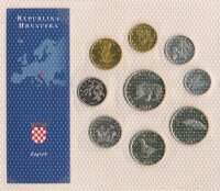 Kroatien KMS 1999/2003 in Noppenfolie*