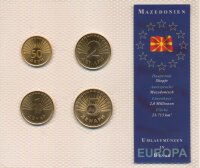Mazedonien KMS 1993/2001 in Noppenfolie*