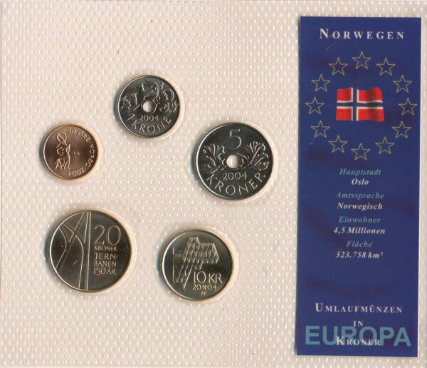 Norwegen KMS 2004 in Noppenfolie*