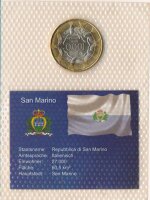 San Marino 1.000 Lire 2001 1700 Jahre Gr&uuml;ndung San Marinos*