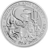 Gro&szlig;britannien 2026 - Britannia und Liberty 1 Oz...