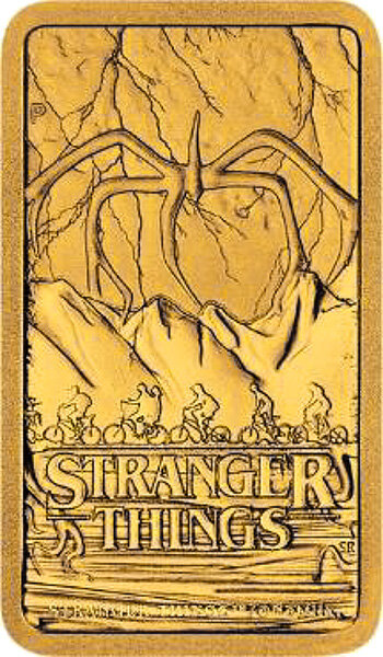 Tuvalu 2026 - Stranger Things - 1 g Goldbarren