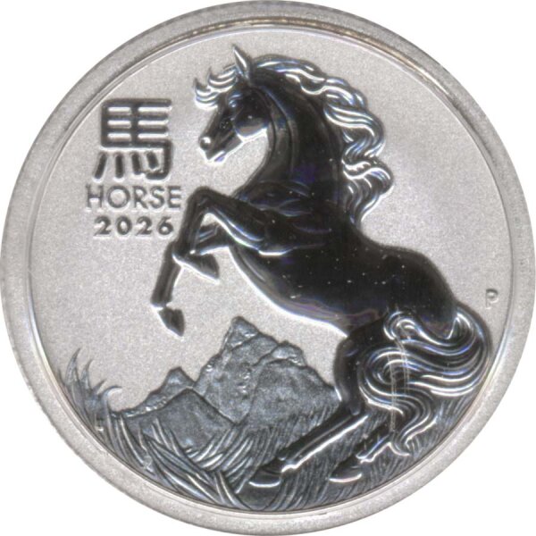 Australien Lunar 3 - 2026 - 15 A$ - Lunar III Jahr des Pferdes Platin
