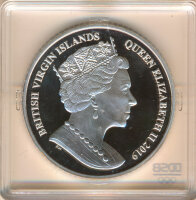 Virgin Islands 10 Dollars 2019 PP Olympia-Team Silber in Farbe*