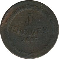 Baden-Durlach 1 Kreuzer 1807 Karl Friedrich*