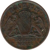 Baden 1/2 Kreuzer 1859 Friedrich*