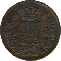 Bayern 2 Pfennig 1871 Ludwig II*