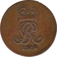 Braunschweig L&uuml;neburg Calenberg Hannover 1 Pfennig 1765 IWS George III*