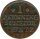 Braunschweig Wolfenb&uuml;ttel 1 Pfennig 1755 IBH Karl I*