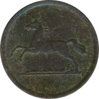 Braunschweig Wolfenb&uuml;ttel 2 Pfennig 1853 B Wilhelm*