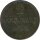 Braunschweig Wolfenb&uuml;ttel 2 Pfennig 1853 B Wilhelm*