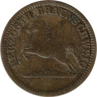 Braunschweig 1 Groschen 1859 Wilhelm Silber*