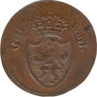 Hessen-Darmstadt 1 Pfennig 1819 Ludwig I*