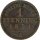 Lippe 1 Pfennig 1851 A Leopold III*