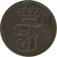 Mecklenburg-Schwerin 3 Pfennig 1846 Friedrich Franz II*
