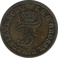 Mecklenburg-Schwerin 1/48 Taler 1858 A Friedrich Franz II...
