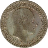 Mecklenburg-Schwerin 1/12 Taler 1848 FN Friedrich Franz...