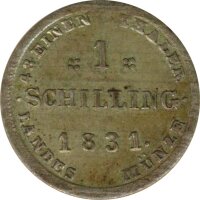Mecklenburg-Schwerin 1 Schilling 1831 Friedrich Franz I...