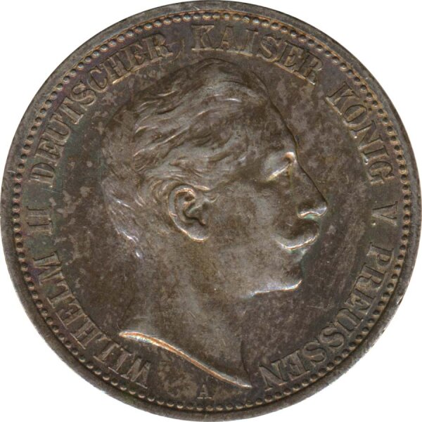 Preussen 2 Mark 1904 A Wilhelm II Silber*