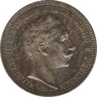 Preussen 2 Mark 1904 A Wilhelm II Silber*