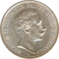 Preussen 2 Mark 1911 A Wilhelm II Silber*