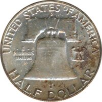 USA Half Dollar 1963 D Benjamin Franklin Silber*