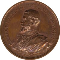 Medaille 1900 25 Jahre Rum&auml;nische Geographische...